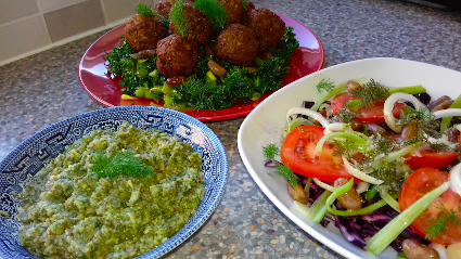 Falafel & Fennel Pesto