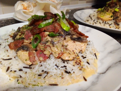 Honey, Mustard and Thyme Chicken recipe, eat well on universal credit