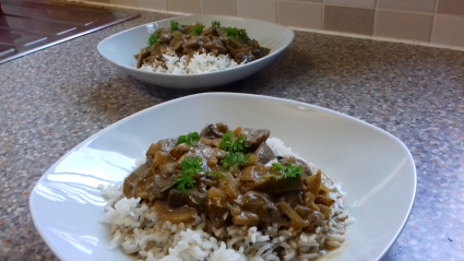 Foraged Pine Bolete Stroganoff