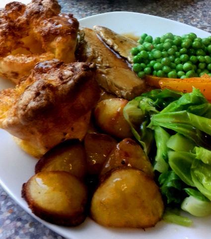 Slow roast Pork Leg