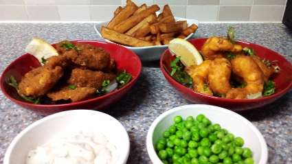 “Scampy” and Chips.